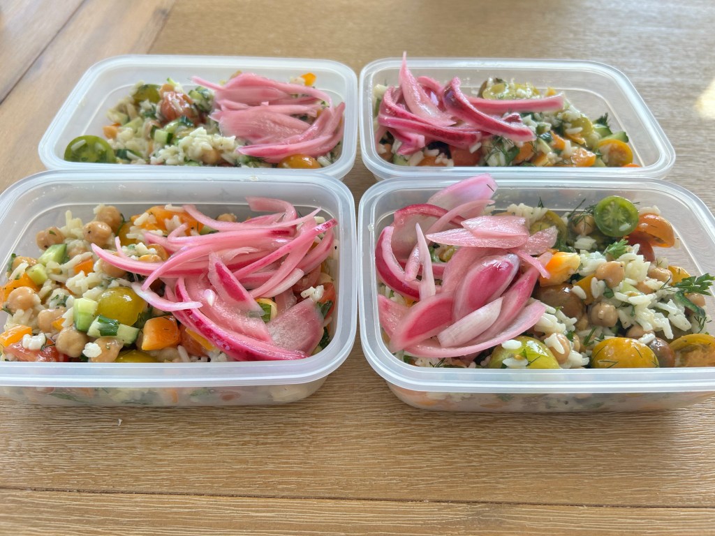 Rainbow Chickpea Salad